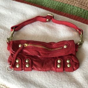 Linea Pelle Collection small red bag